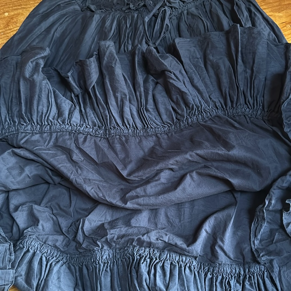 Cotton silk ruffled skirt from H&M - Picture 8 of 9